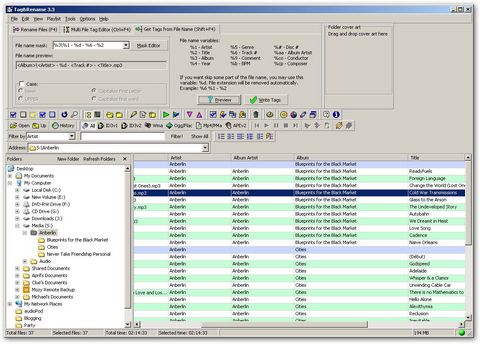 After Tagging From File Name