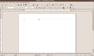 Empty OpenOffice Document Empty OpenOffice Document